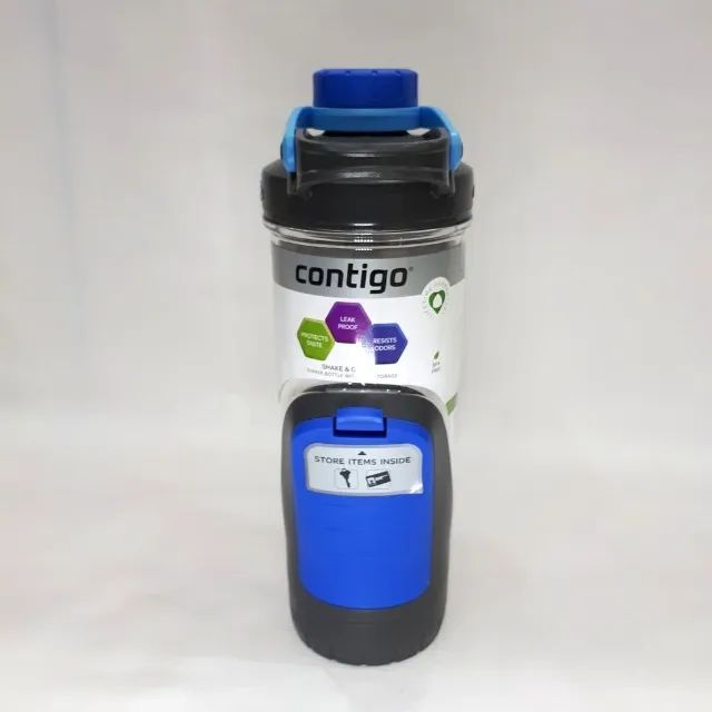 Garrafa Shake Contigo 709ML com Porta Objetos - Foto 3