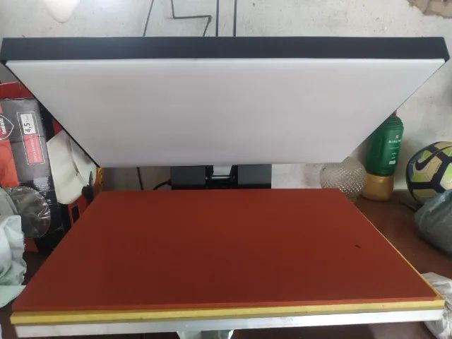 Prensa térmica plana para sublimação - Foto 4