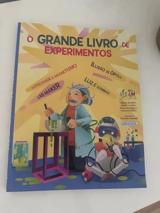 O Grande Livro de Experimentos - STEAM