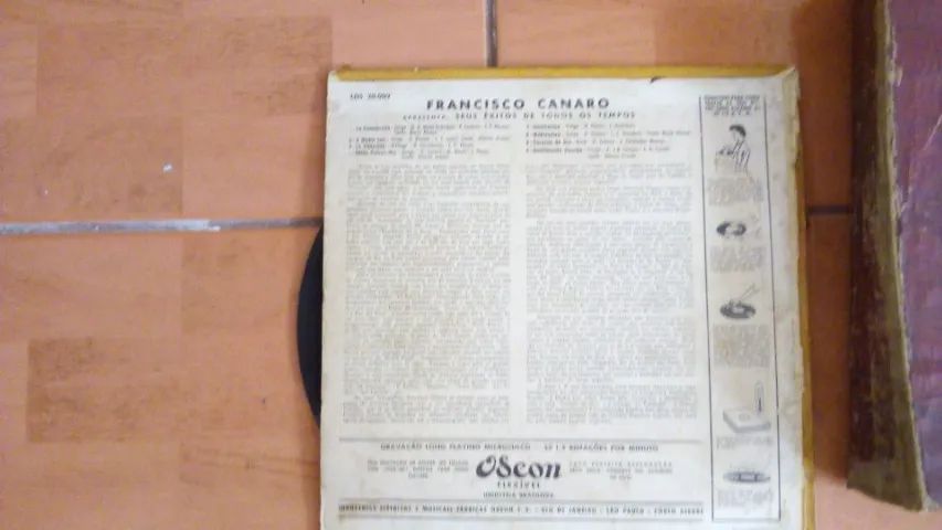 Discos de Goma Laca -Discos de Carvão Raríssimo - Foto 2