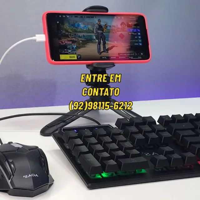 Kit Mobilador Pro Gamer Completo - 5 itens Melhor de Manaus - Entregas 9h as 22h - Foto 3