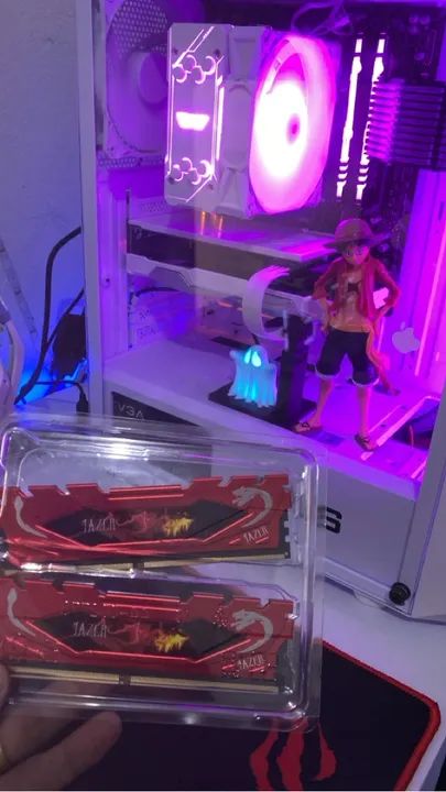 Memória RAM jazer 2x8GB ao total 16GB DDR4 3200MHz - Foto 2