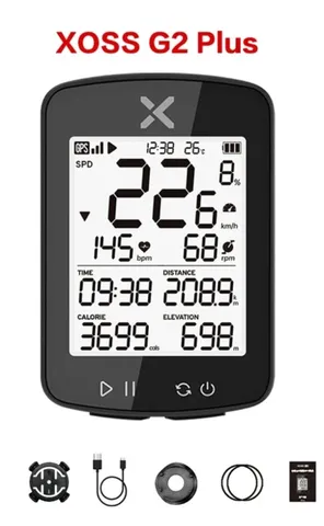 Produto novo na caixa lacrada...Gps Xoss G2+ Plus Ciclocomputador Gps Bluetooth