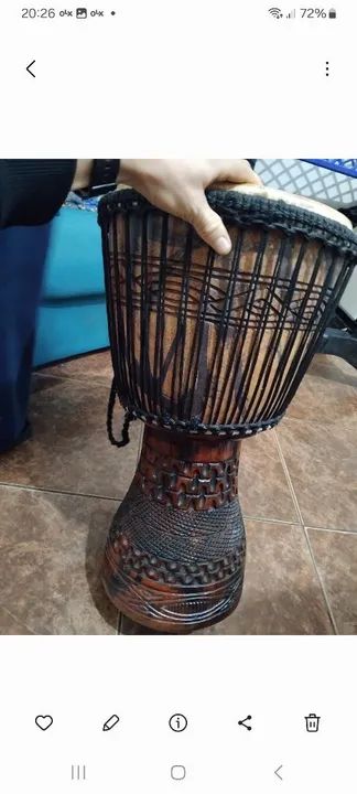 Djembe afriacano grande