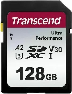 Transcend Sdxc 340S 128GB, 256GB Uhs-I V30 4K 160Mbp/s De Leitura - Foto 2