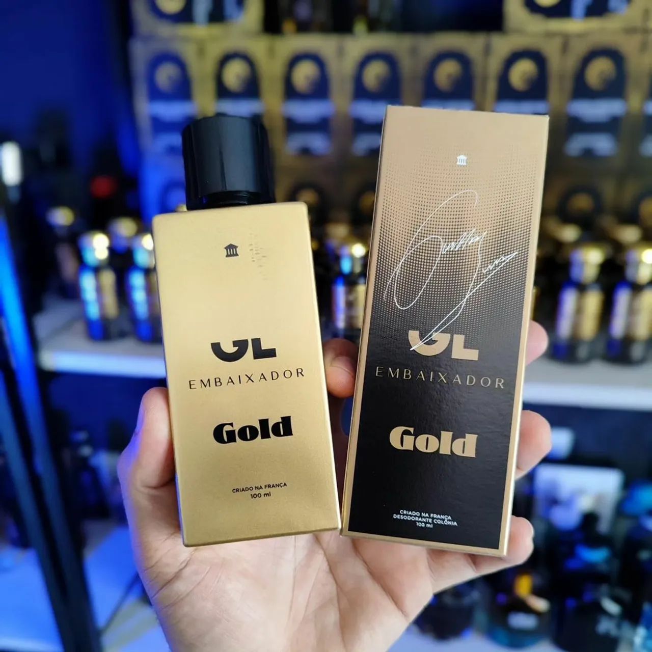 Perfume GL Embaixador Gold 100 ml