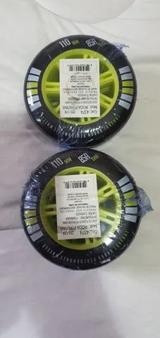 6 Rodas Novas TRAXART 110mm 85a para patins inline