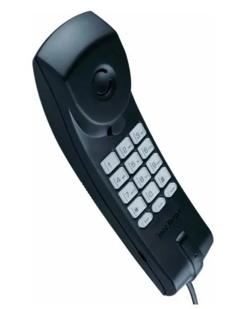 Telefone Gôndola com Fio Intelbras TC20 Preto - Foto 3