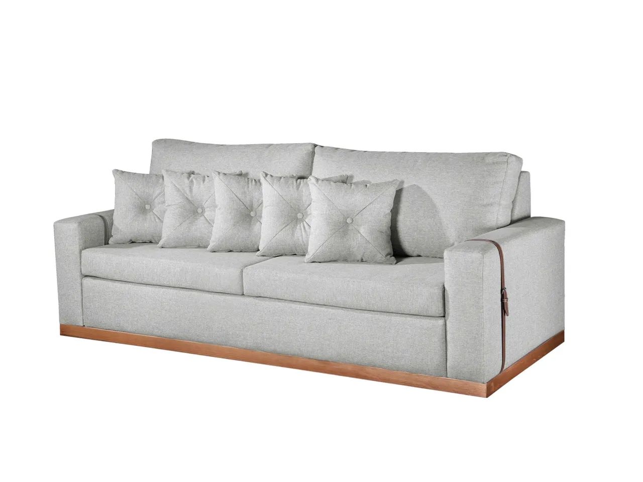 Sofá Fixo 3 Lugares Idealle s43