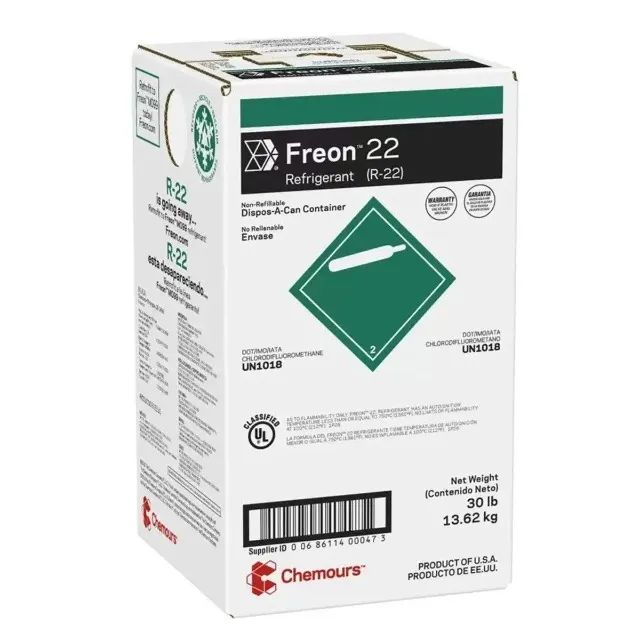 Fluido Gás Refrigerante Chemours R22 13,62kg - Dupont  - Foto 3