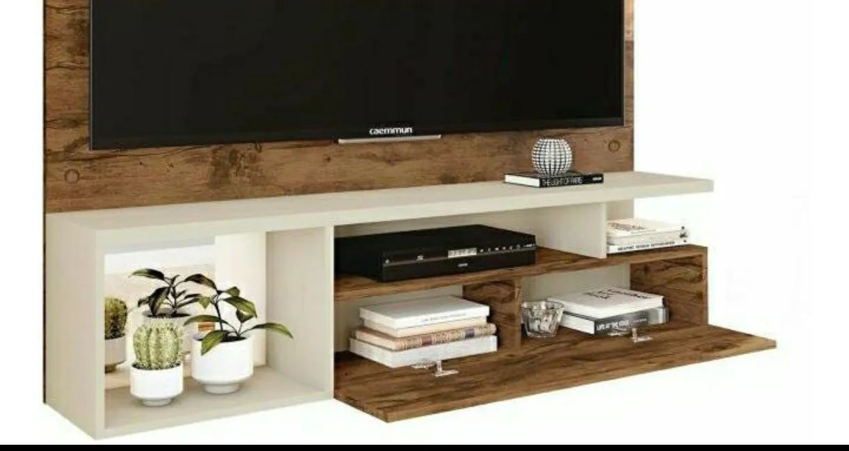 Belíssimo Painel Para Tv Até 55 Polegadas, Novo Na Caixa Lacrado  - Foto 3