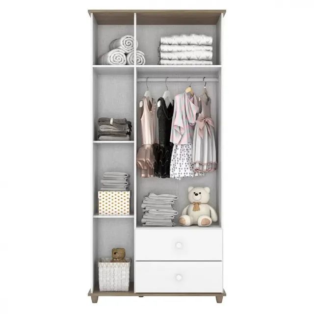 Roupeiro de bebe infantil - Entrega e montagem gratis - Foto 2