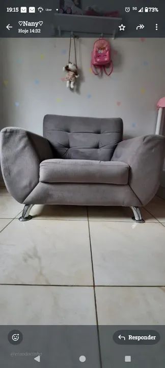 Poltrona semi nova65704309662211120