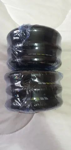 6 Rodas Novas TRAXART 110mm 85a para patins inline - Foto 3