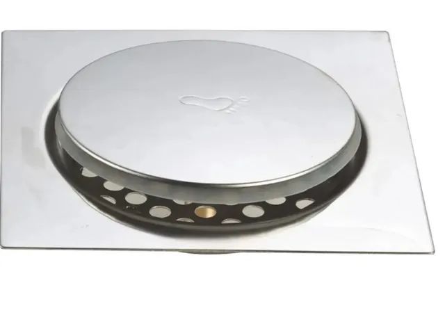 Ralo Inteligente Click 15x15 Cm  Aço Inox  - Foto 3