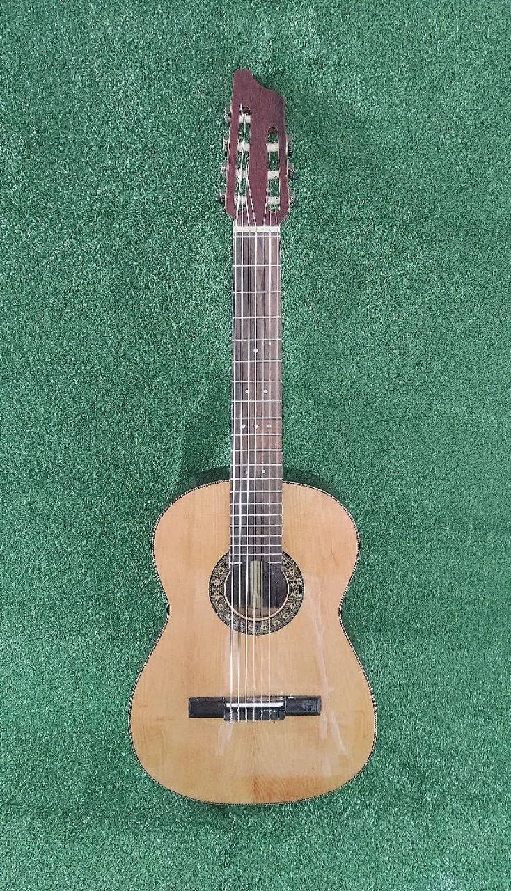 Violão 7 Cordas aço Jacarandá maciço Luthier Fernando Marinho 