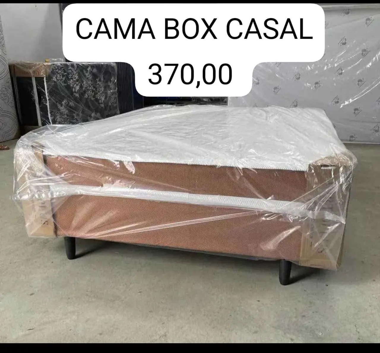 Cama Box Casal - R$ 370,00
