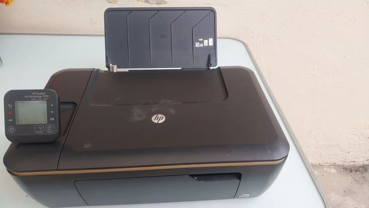  Impressora/copiadora HP deskjet link avant wi-fi mult func. c/ font e cabo de con - Foto 3