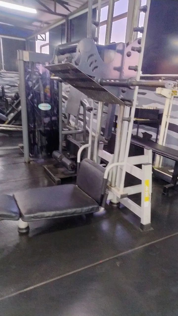 Máquina de Leg Press para Academia