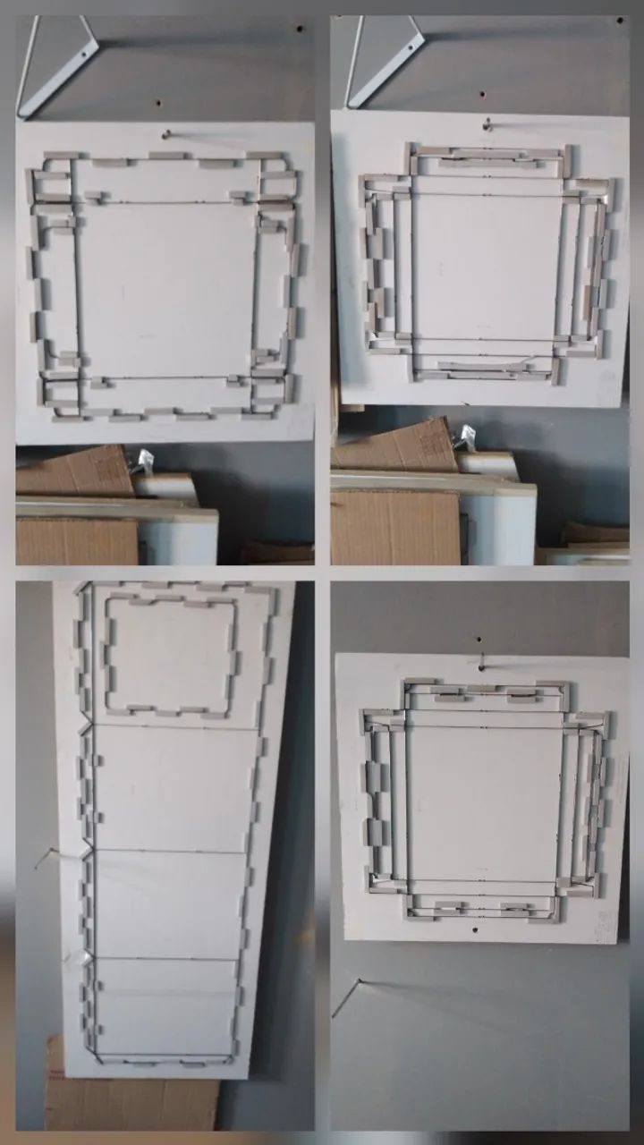 Facas de corte diversas. 15 conjuntos para caixas para bolos, doces, panetone, pizza - Foto 2