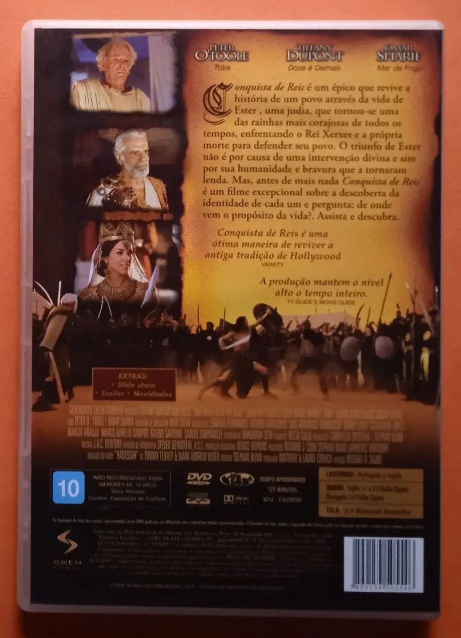 DVD Conquista de Reis - Peter O'Toole - Foto 2