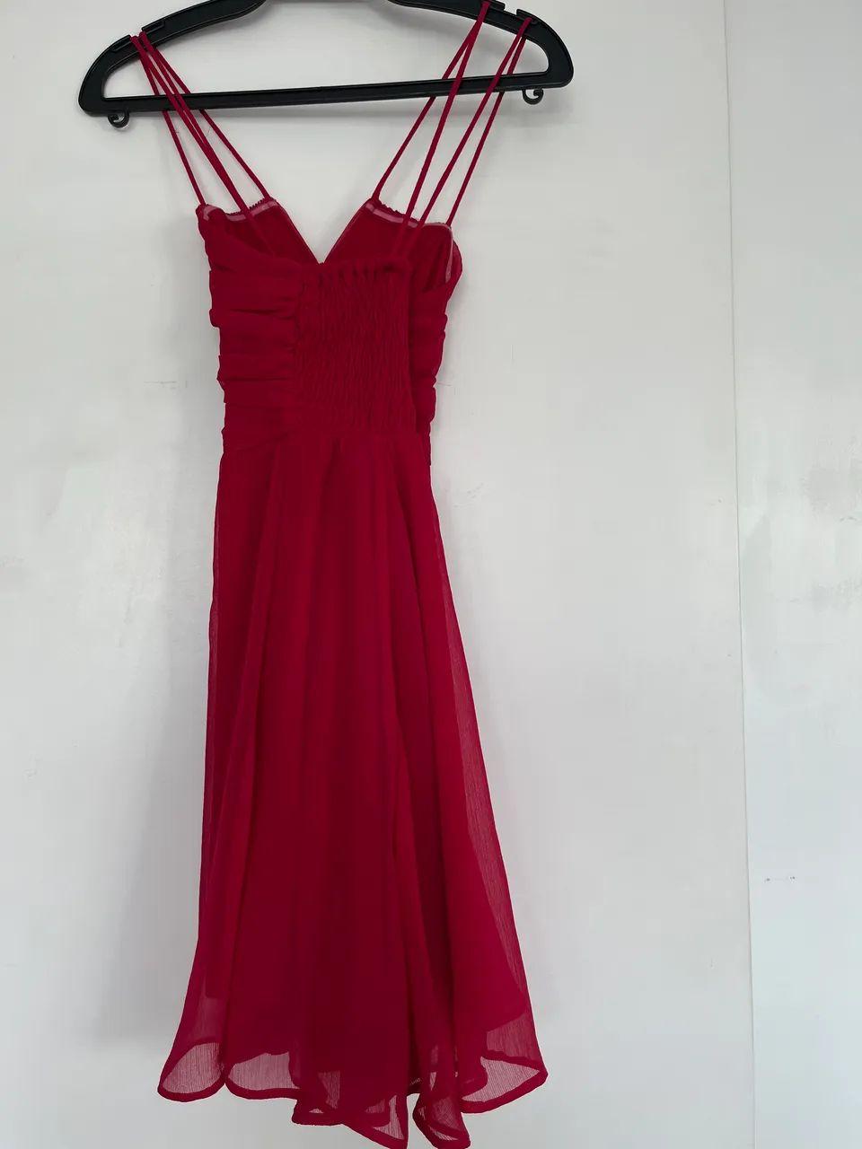 Vestido rosa curto tamanho P - Foto 4