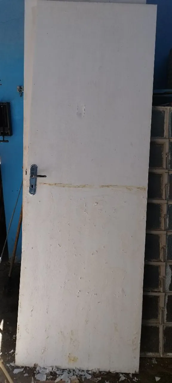 Porta madeira tipo prancha