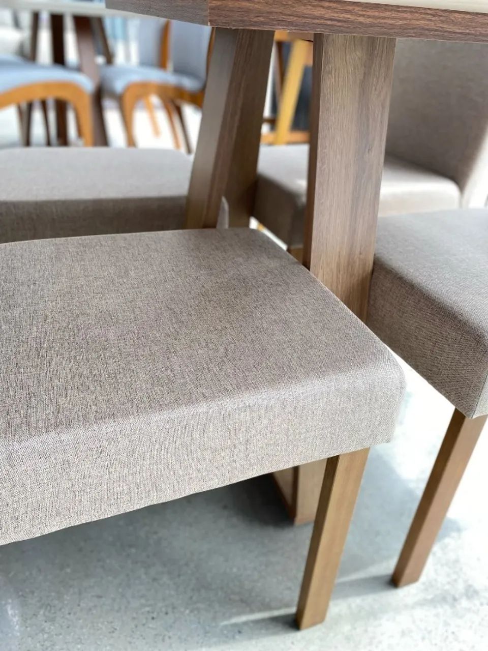 Mesa de jantar 4 cadeiras - Foto 5