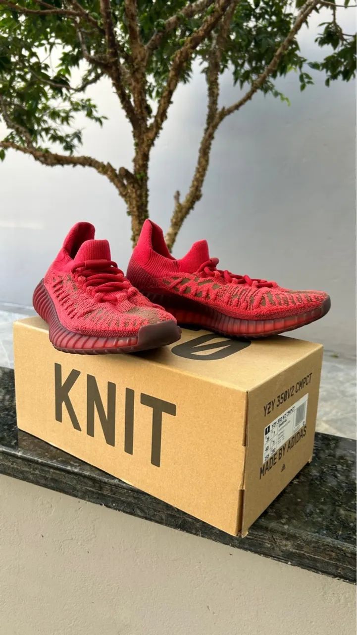  Yeezy 350 V2 CMPCT Slate Red - Foto 2