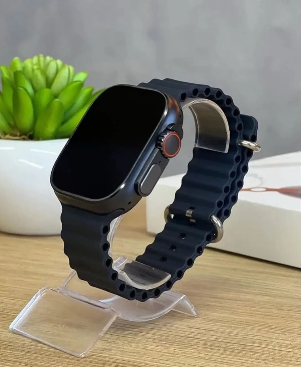 Smartwatch Ultra 8 em caixa com pulseiras - Foto 2