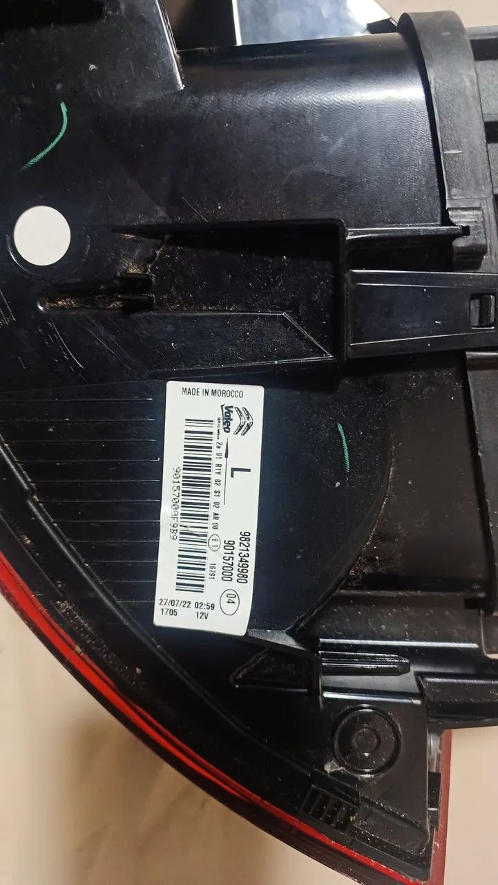 Par de lanternas traseiras para Citroën c4 cactus  - Foto 4
