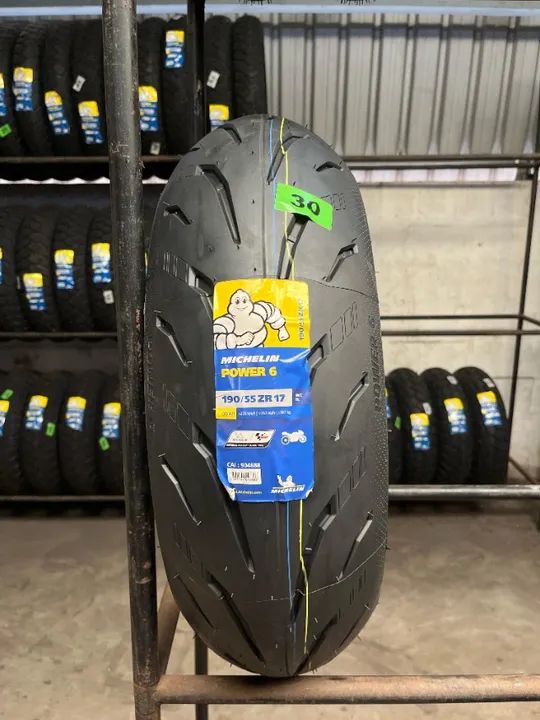 Pneu Michelin Power 6 190/55-17 CB1000/Z1000/Ninja Zx10/S100XR