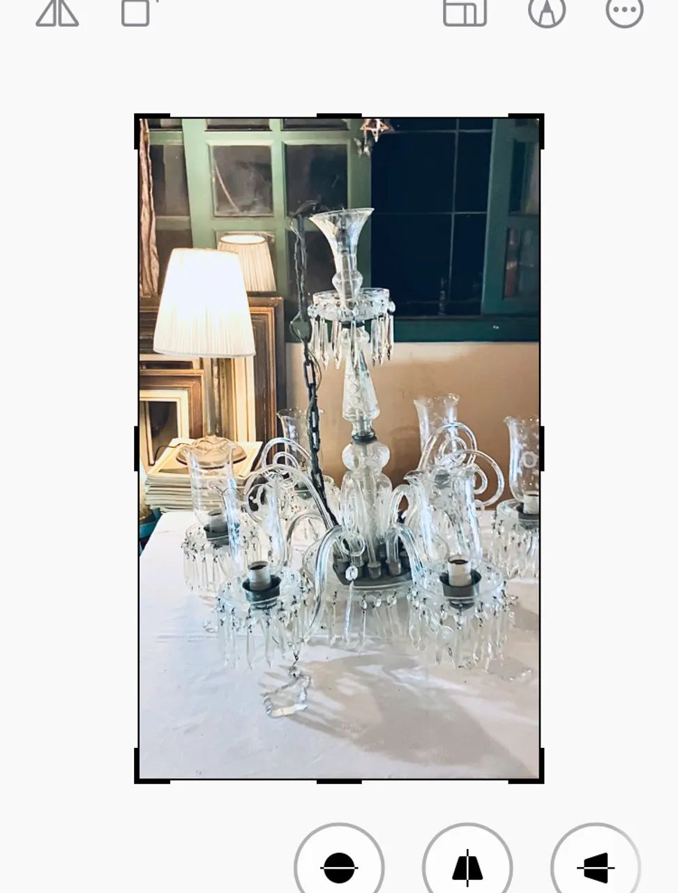 Lustre de Cristal Clássico