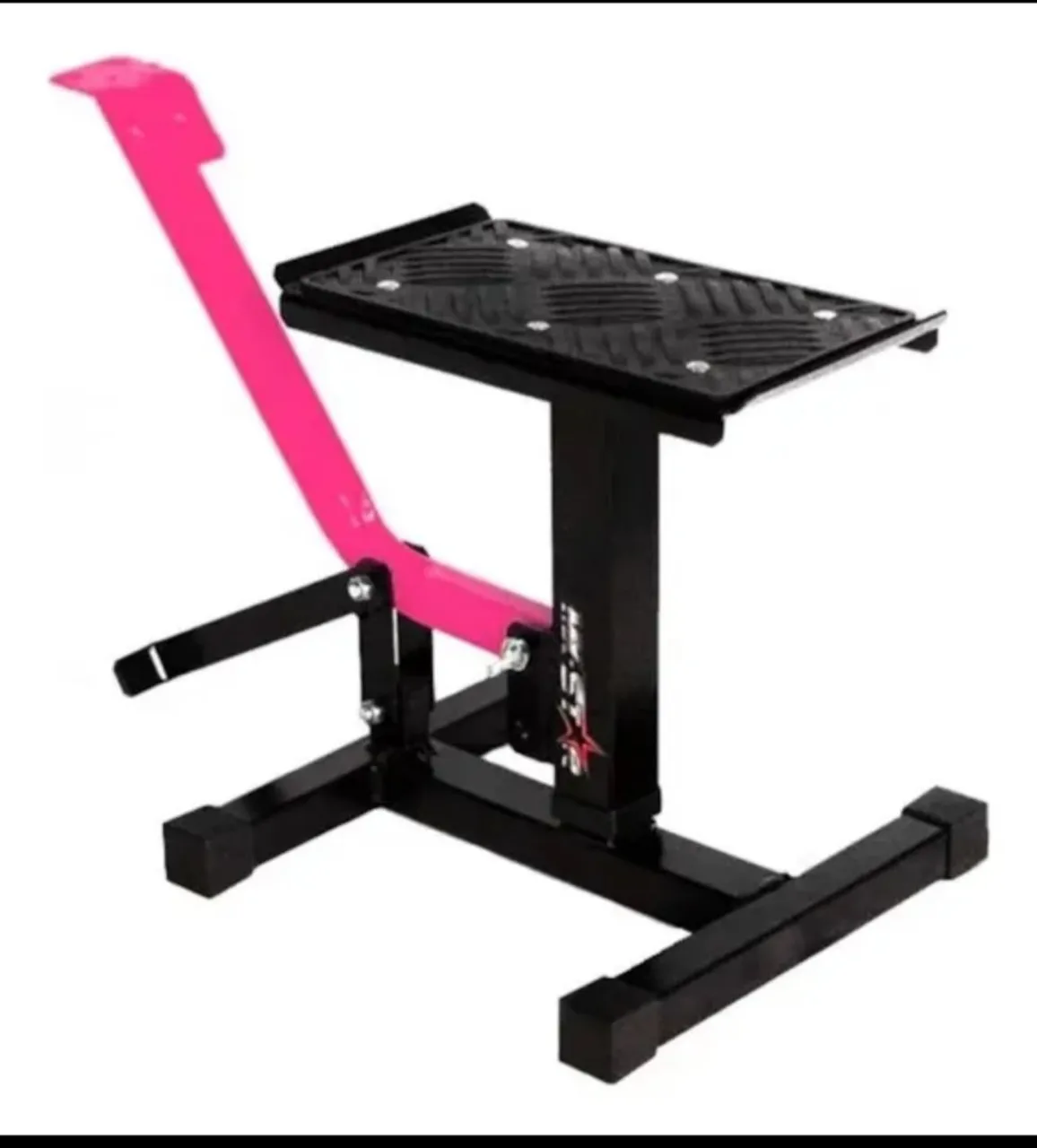 Cavalete elevador para moto de trilha