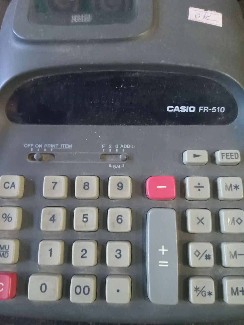 Calculadora com Impressora Casio FR-510 - Foto 4