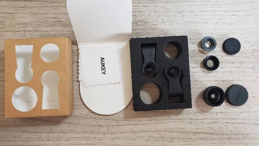 Kit de Lentes Aukey para celular - Foto 6