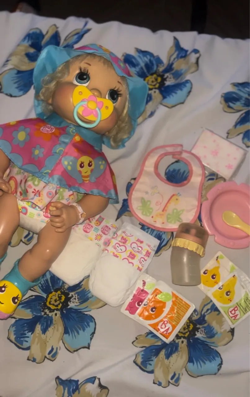Baby alive hora do troninho