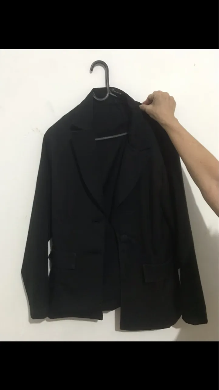 Blazer feminino preto