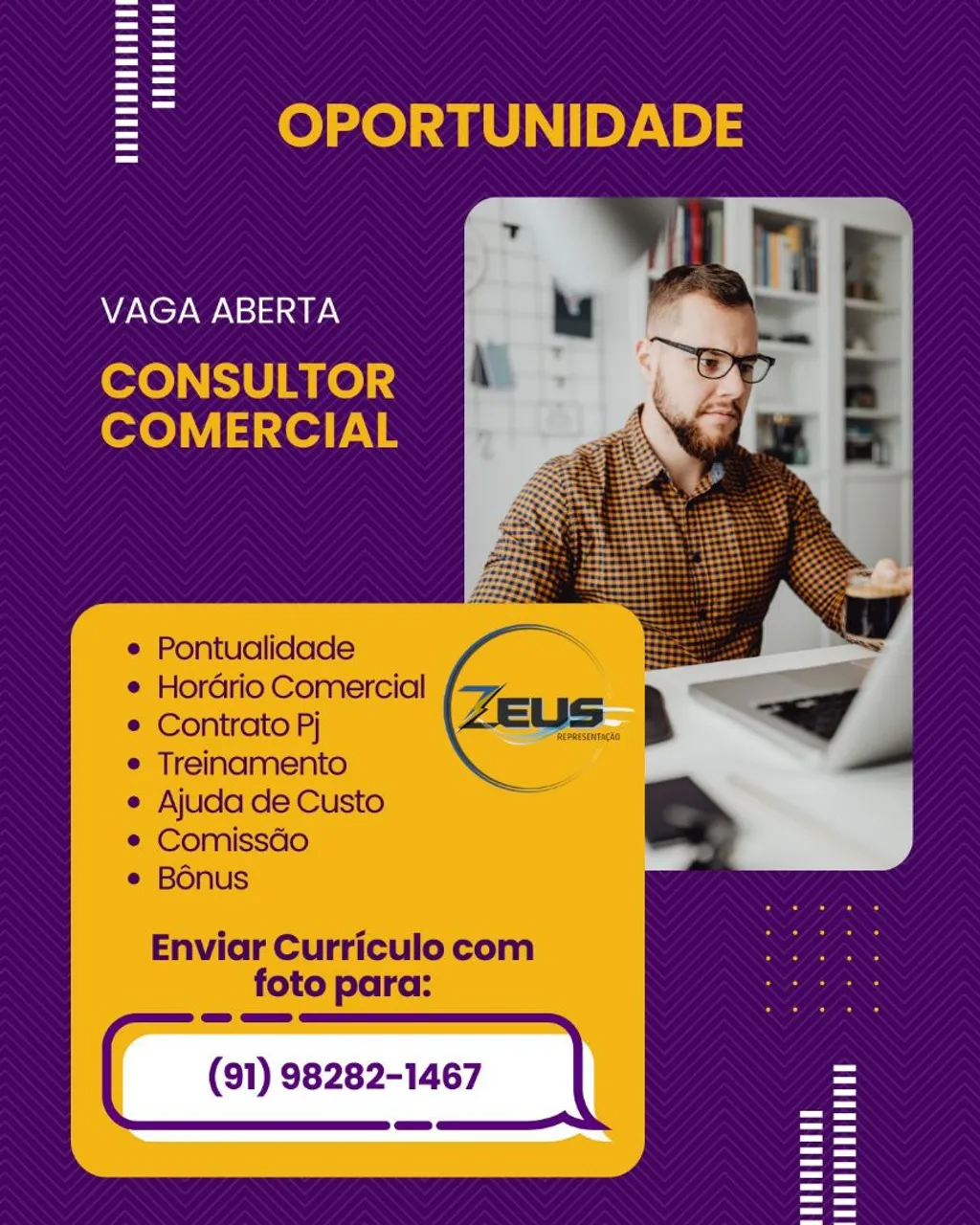 Consultor Comercial - Oportunidade