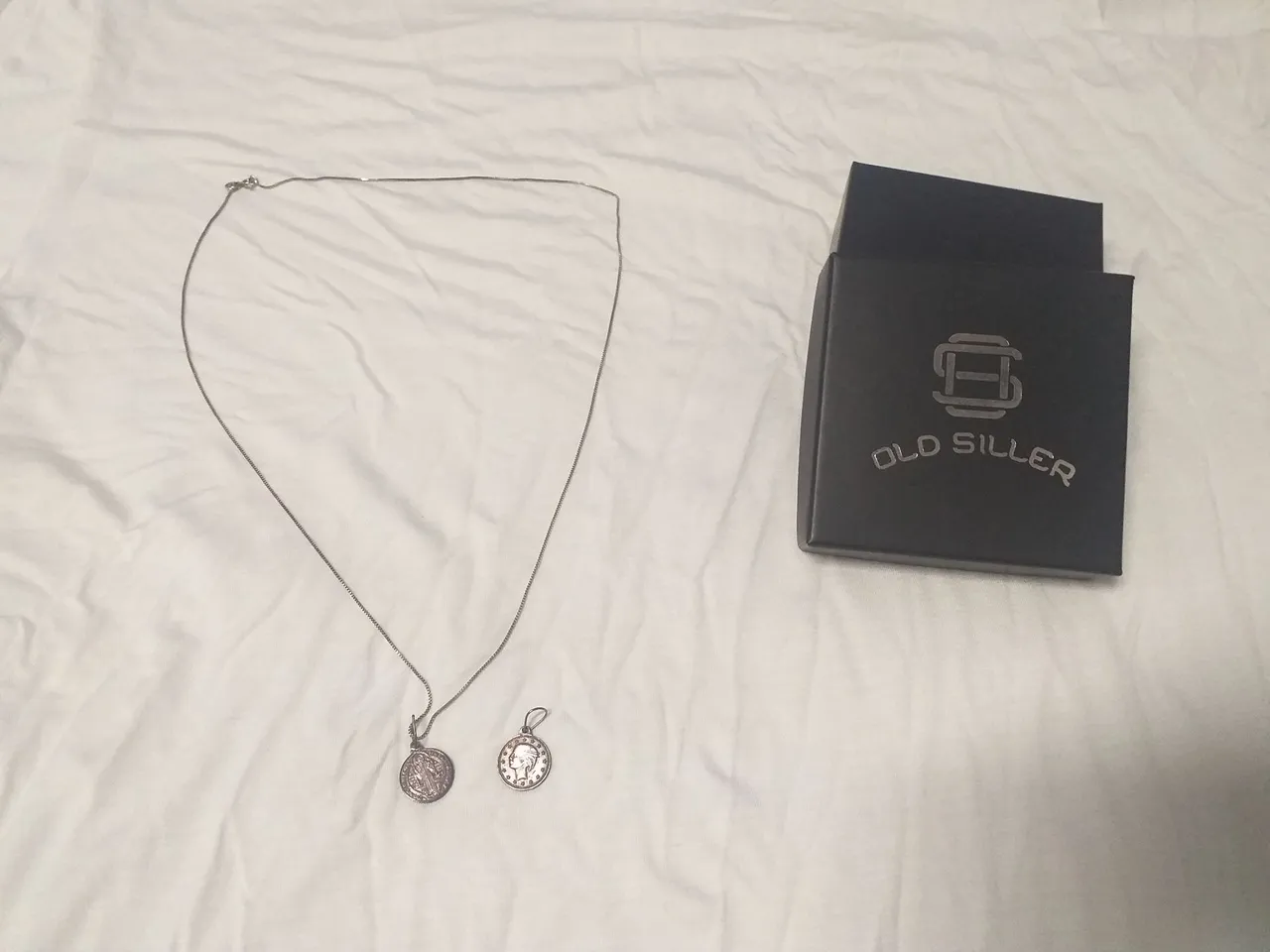 Colar de Prata 925 - Old Siller (pingente BRINDE)