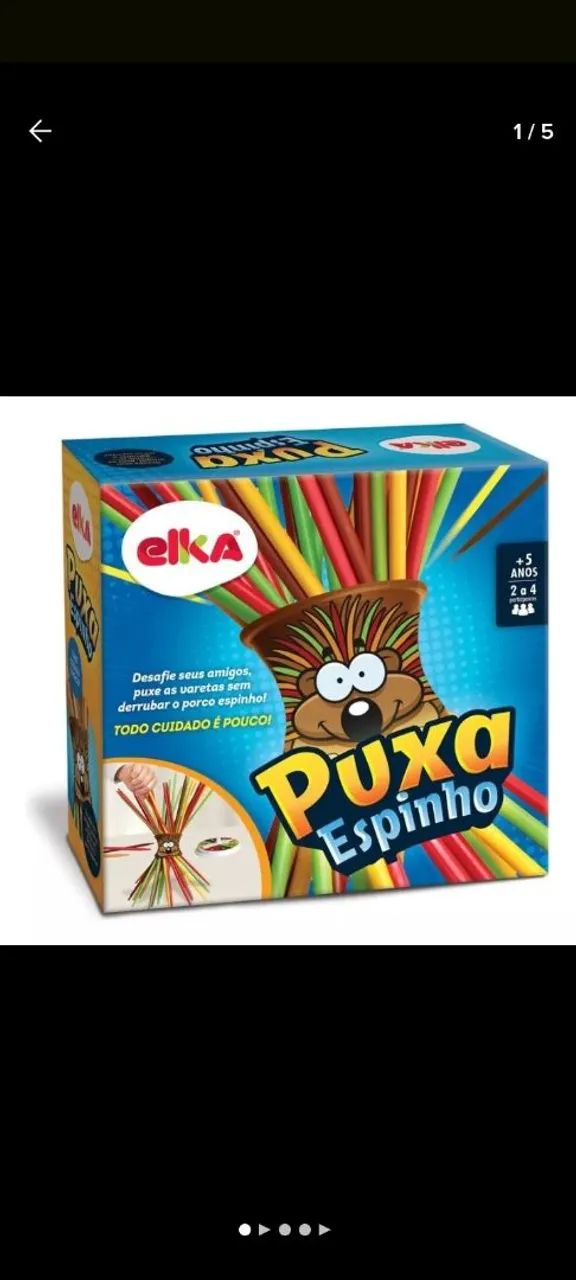Jogo Puxa Espinho Elka - Diversão garantida!
