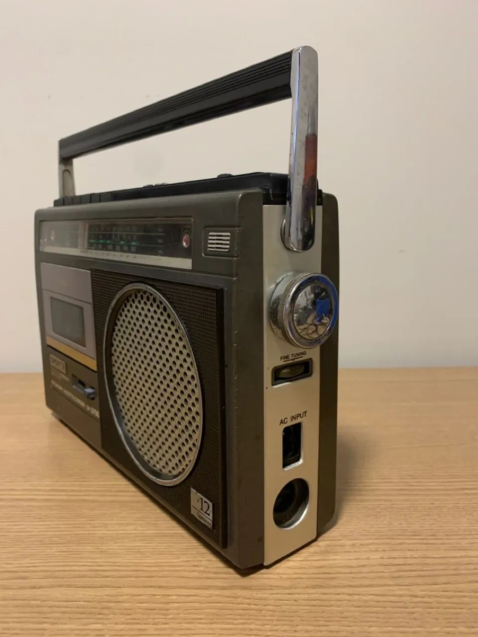 Antigo Rádio Sony CF-370S AM/FM (Revisado) - Foto 2