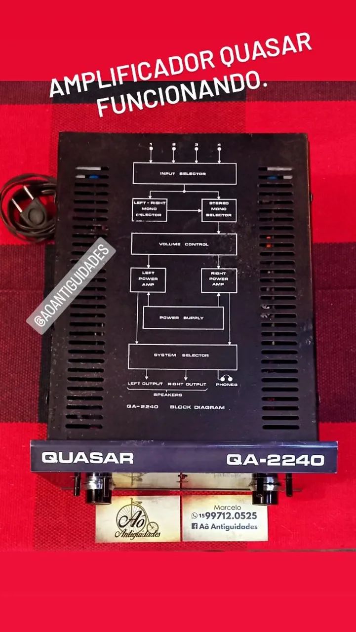 Amplificador Quasar QA-2240 64352265516929121
