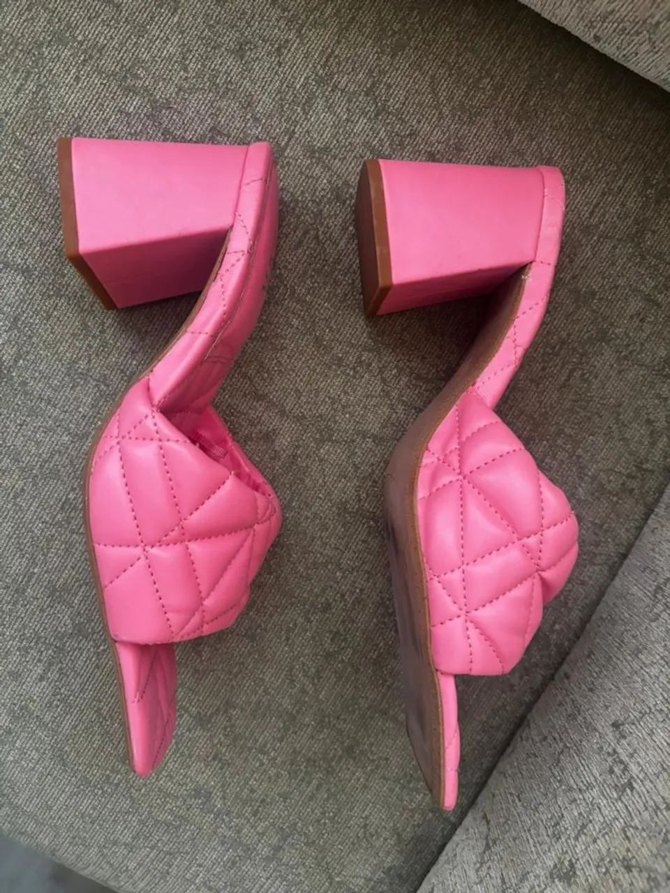 sapato rosa Zara acolchoado  - Foto 3