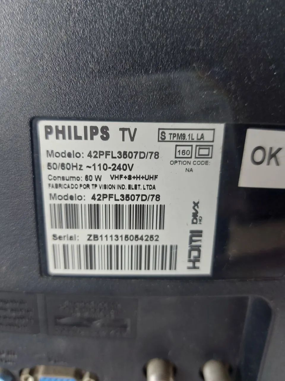 TV Philips 42 polegadas com detalhes listra - Foto 2