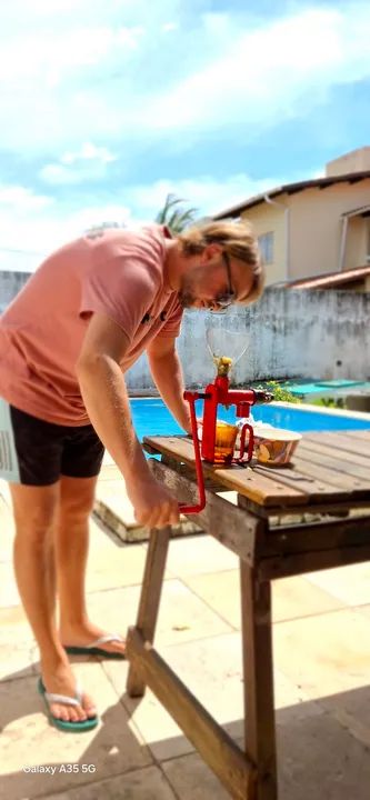 Prensa de óleo expulsor de nozes e sementes Piteba eco - Foto 5