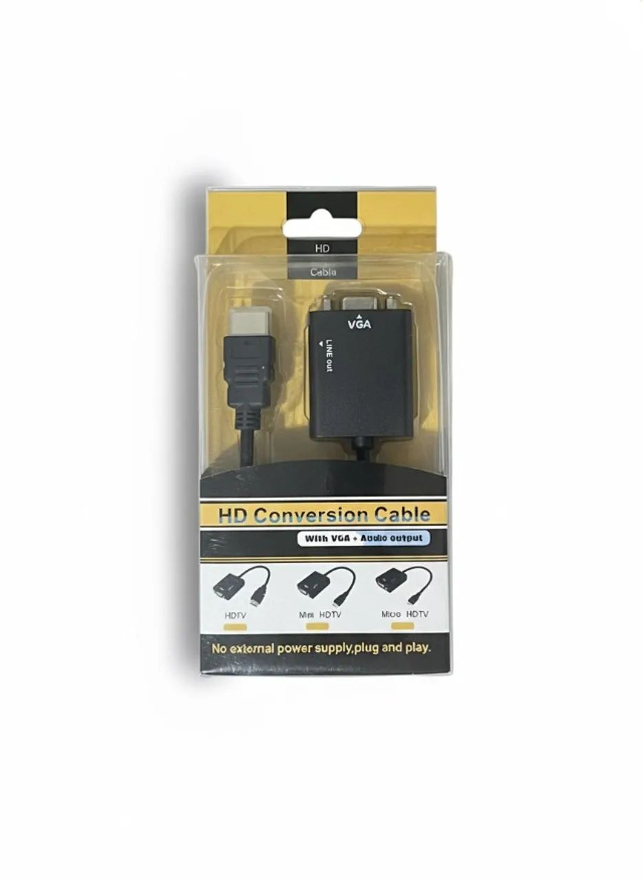 Conversor HDMI para VGA 