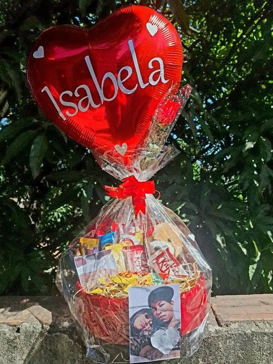 Cesta de Chocolates personalizada - Promoção - Foto 4