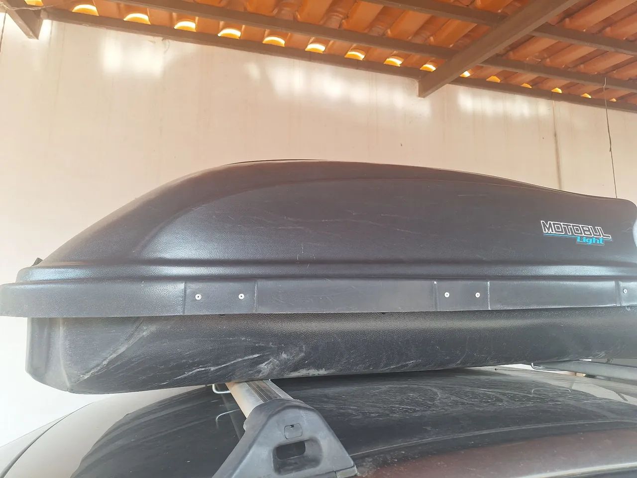 Bagageiro  de teto  500lt com suporte rack de aluminio