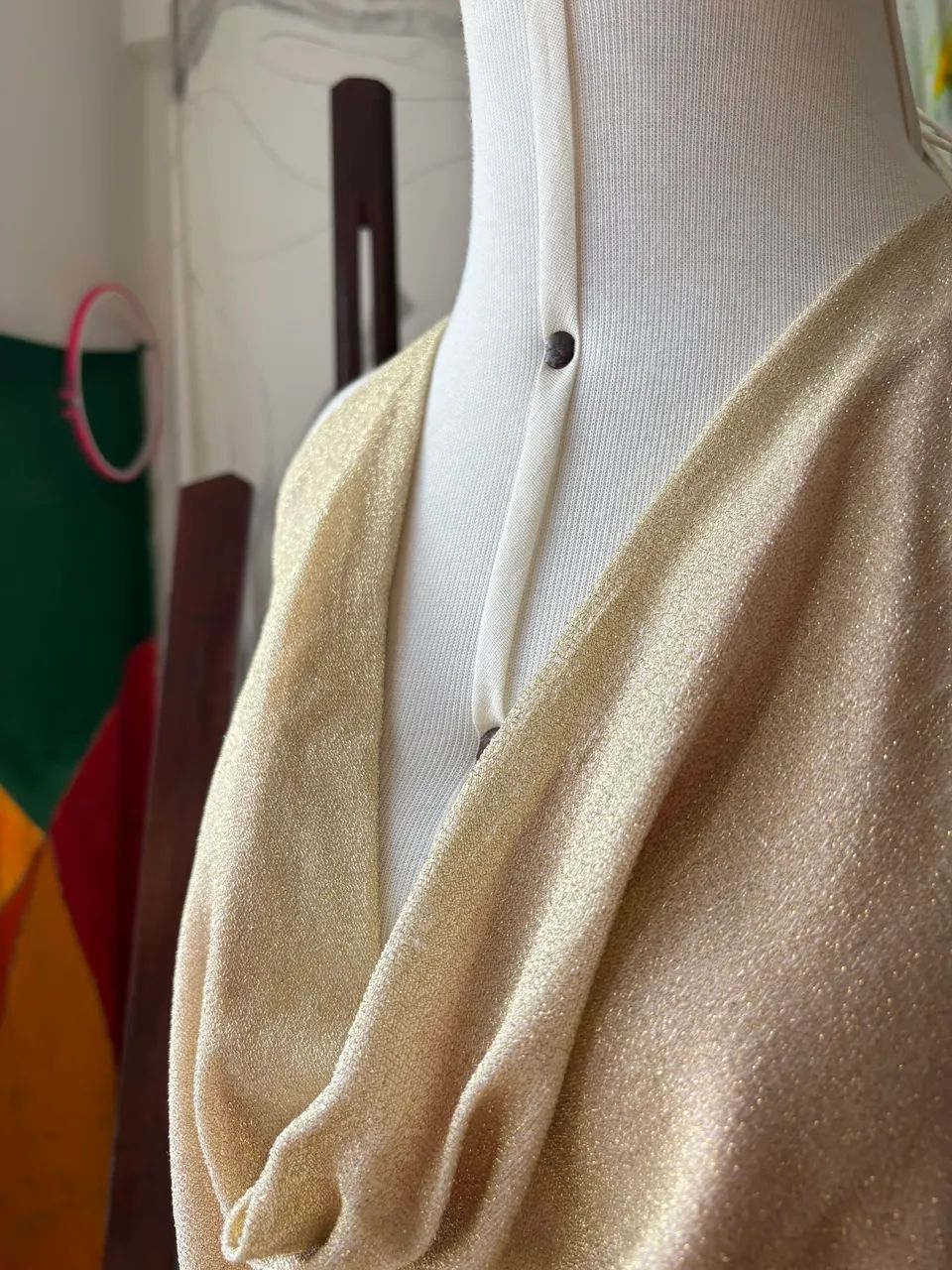Vestido dourado!